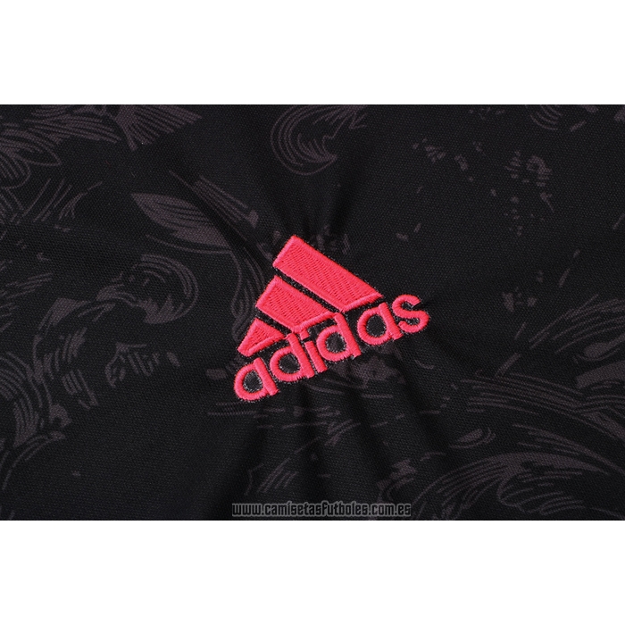Chandal del Real Madrid Manga Corta 2021-2022 Negro
